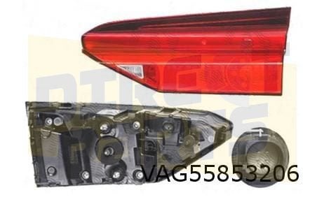 Audi A6 (2/18-) achterlicht Rechts binnen (Dyn. knipperlicht, -, Verzenden, -, Nieuw