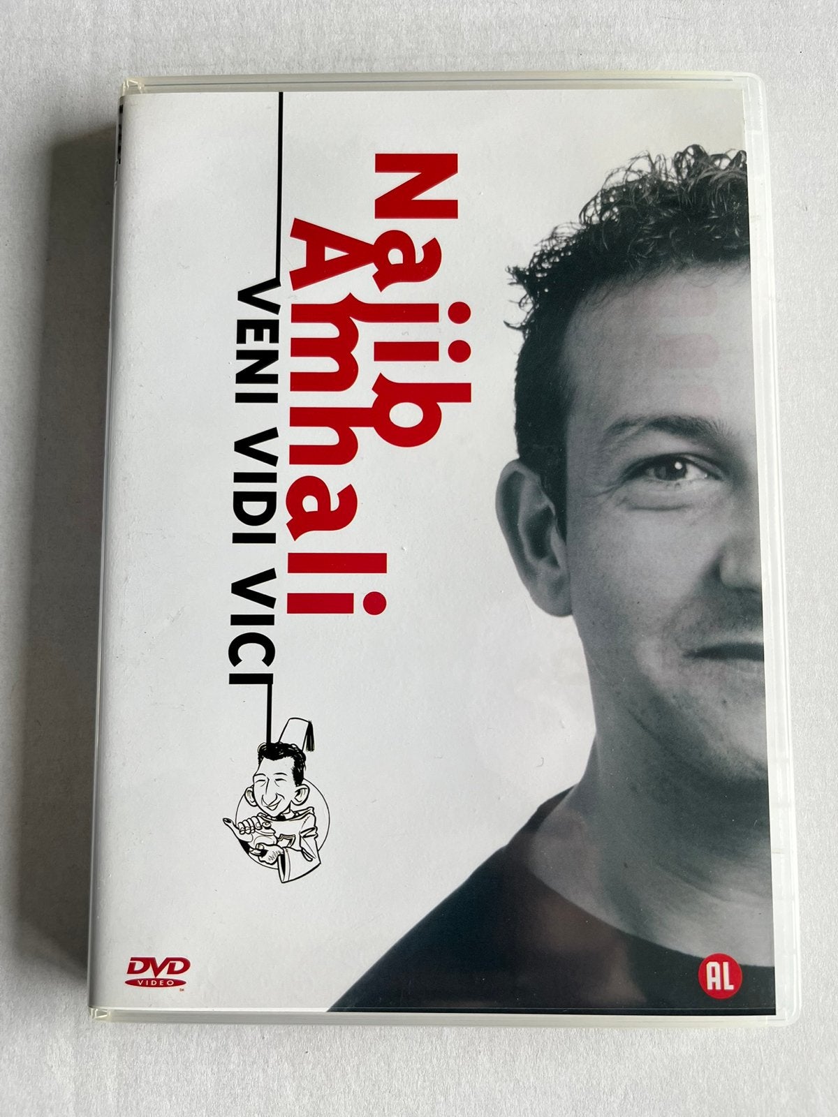 Najib Amhali - Veni Vidi Vici DVD (met extra's), Stand-up of Theatershow, Alle leeftijden, Najib Amhali, Gebruikt