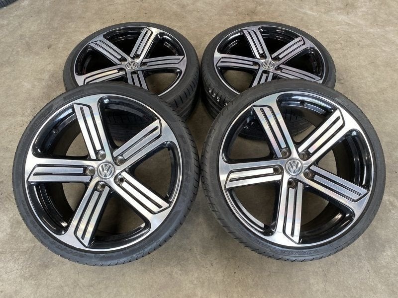 19 inch originele Cadiz velgen + zomerbanden VW Golf 7 R