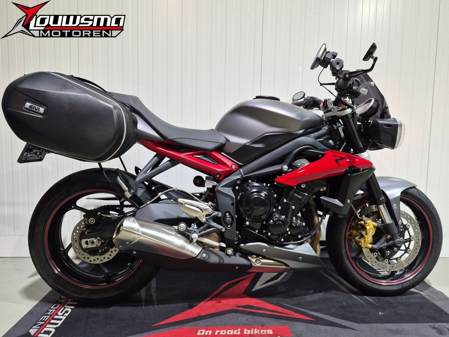 TRIUMPH 675 STREET TRIPLE R |NL MOTOR|TomT|Koffers|Garantie, Motoren, Motoren | Triumph, 675 cc, Motorrijbewijs A, Bedrijf, 3 cilinders