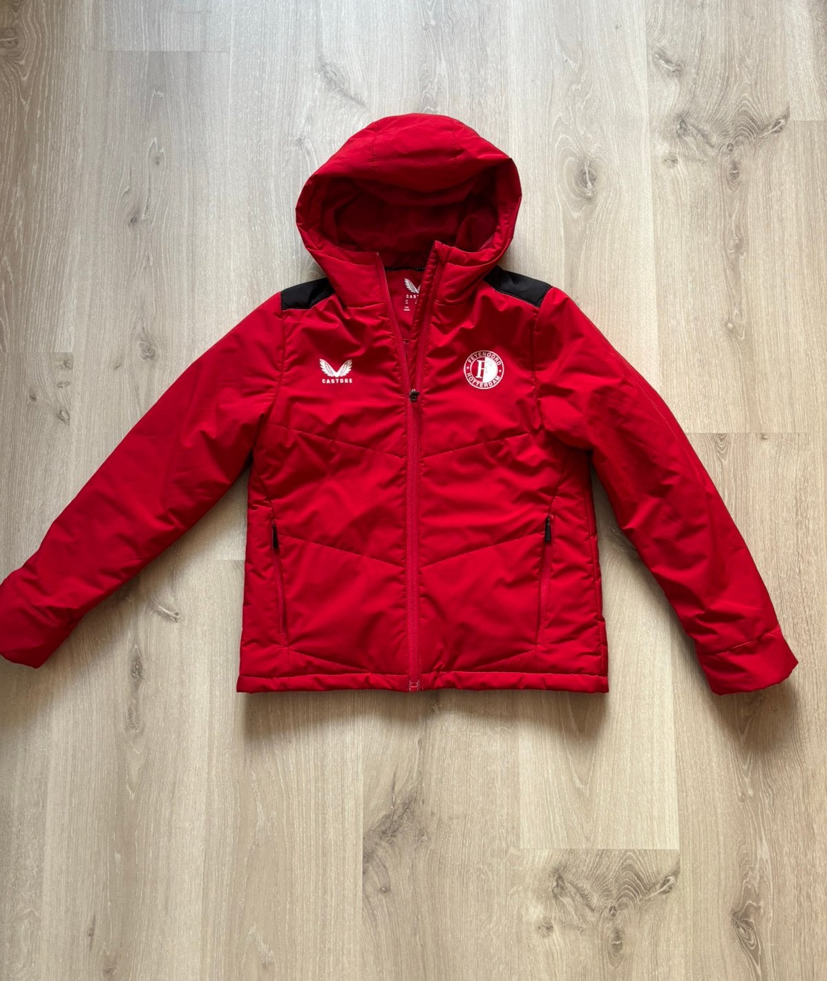 Feyenoord jas, Kinderen en Baby's, Ophalen of Verzenden, Zo goed als nieuw, Jongen of Meisje, Jas