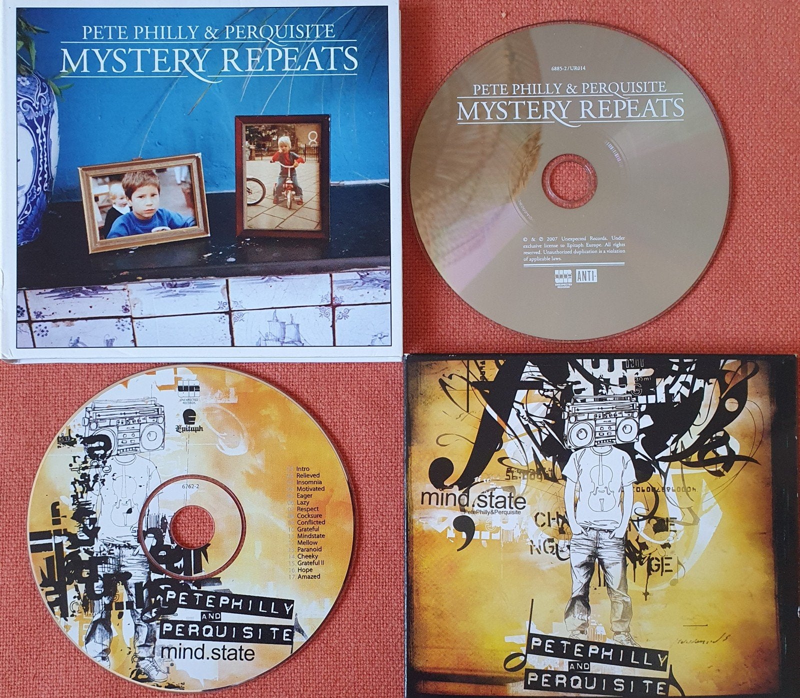 Pete Philly and Perquisite cd's mogen ook per stuk, Ophalen of Verzenden, Zo goed als nieuw