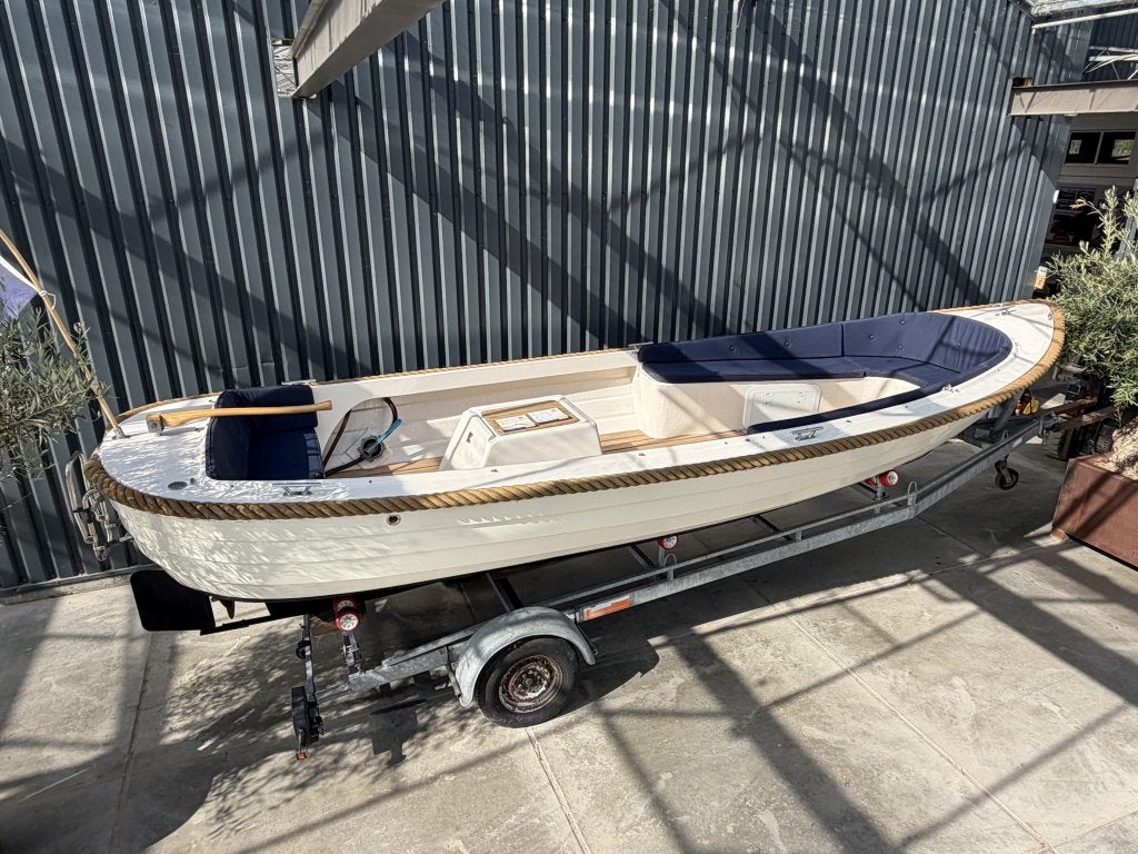 Sloep Met Helmstok Craftsman 16PK Diesel BJ2016 6.9M Lang, Overige merken, 16 pk, Overige typen, Diesel