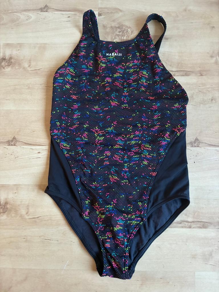 Mooi Nabaiji badpak met ronde open rug maat 164/ XXS, Ophalen, Zo goed als nieuw, Meisje, Badpak