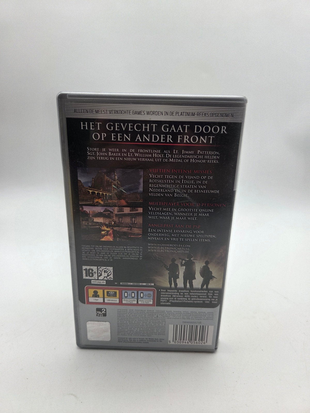 Medal of Honor Heroes - PSP Platinum Edition, Online, Gebruikt, Shooter, Electronic Arts