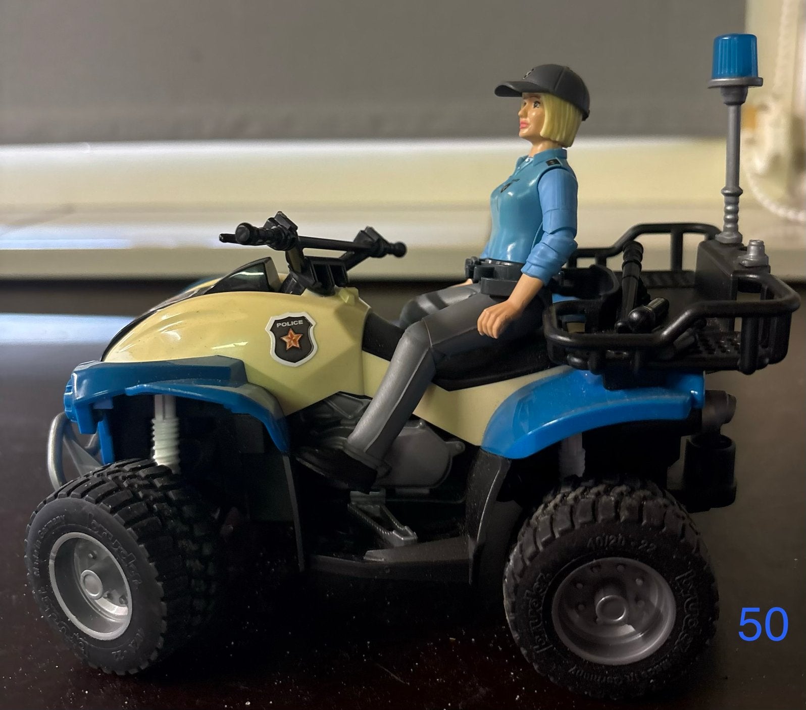 Bruder politie quad, Ophalen, Gebruikt