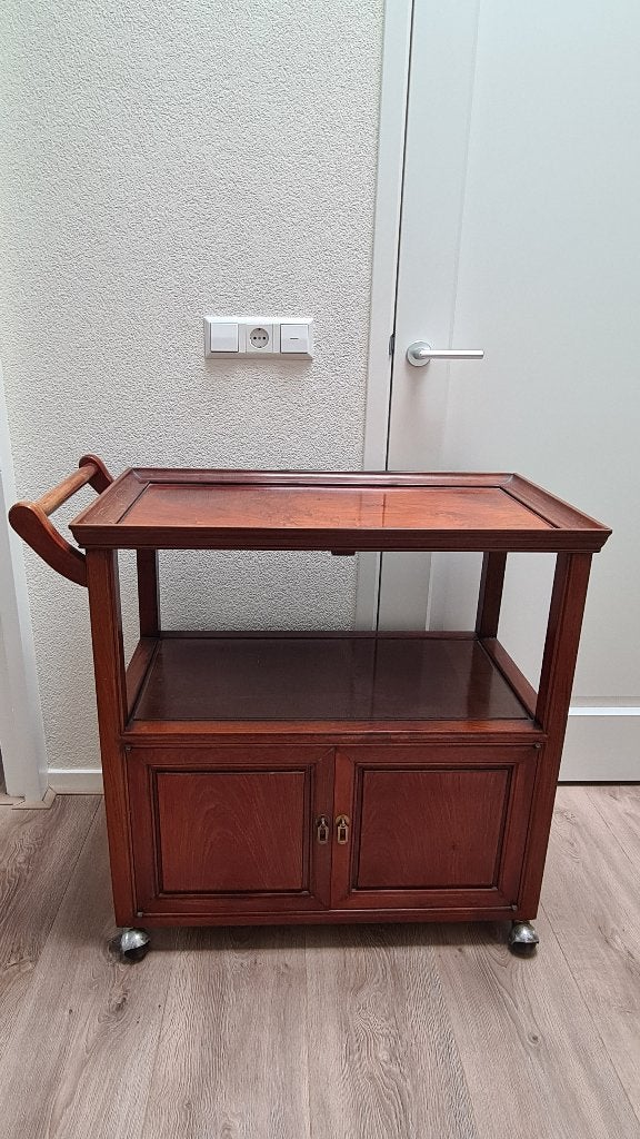 Kersenhouten Trolley | dranken kast | Serving trolley, Ophalen, Gebruikt