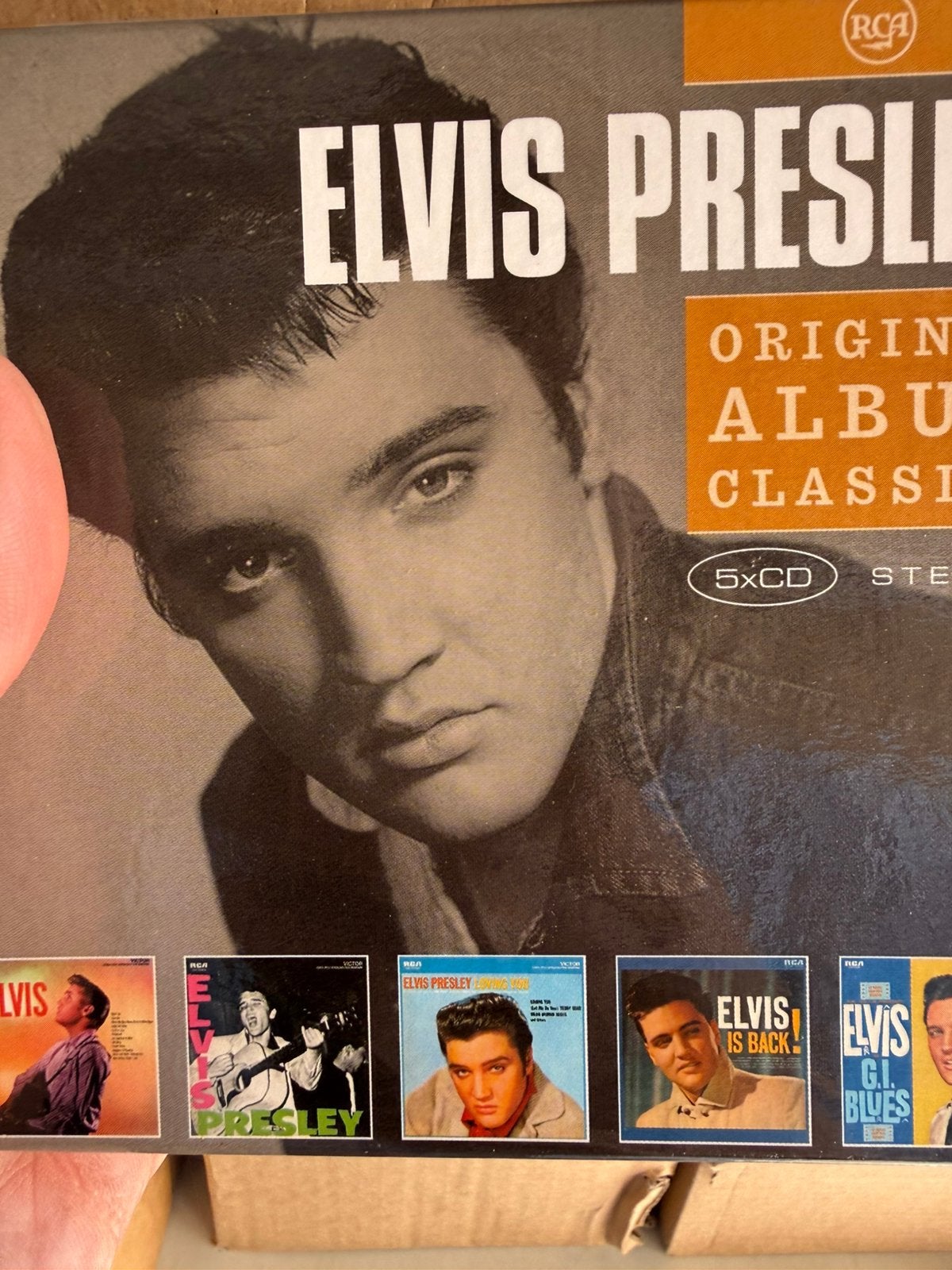 5 cd box elvis presley original album classics, Ophalen of Verzenden, Zo goed als nieuw, Album