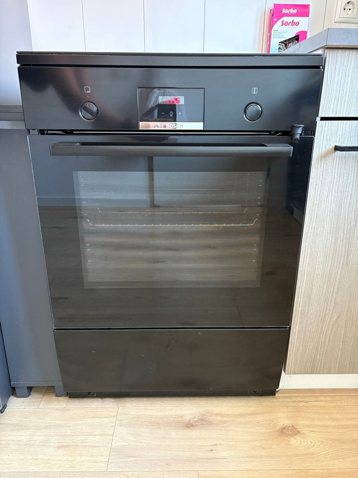 Bosch Elektrisch Fornuis met Oven (HLN39A060U), Ophalen, Hete lucht, 60 cm of meer, 4 kookzones
