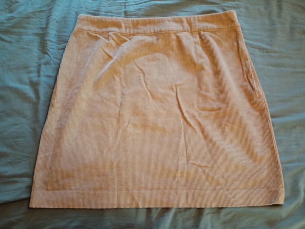 Dames rok ribstof maat 48 c&a, Zwart, Maat 46/48 (XL) of groter, Ophalen of Verzenden, Zo goed als nieuw