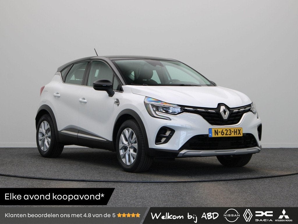 Renault Captur TCe 90pk Intens | Trekhaak | Navigatie | Acht, Auto's, Renault, Bedrijf, Te koop, Captur, ABS, Achteruitrijcamera