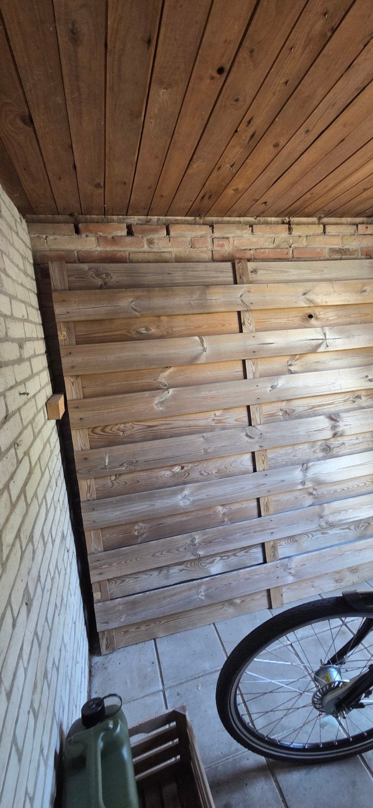 8 Schuttingen 3 jr gebruikt, Ophalen, Hout, Minder dan 3 meter, 1 tot 2 meter