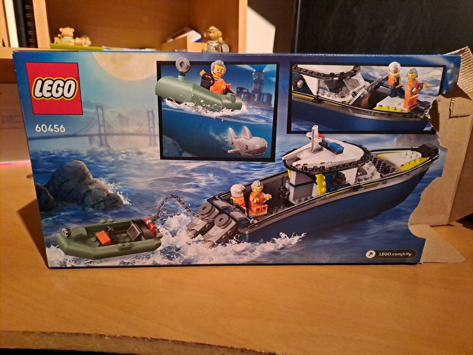 Lego 60456 politieboot, Kinderen en Baby's, Inclusief instructies, City, Lego, Ophalen of Verzenden