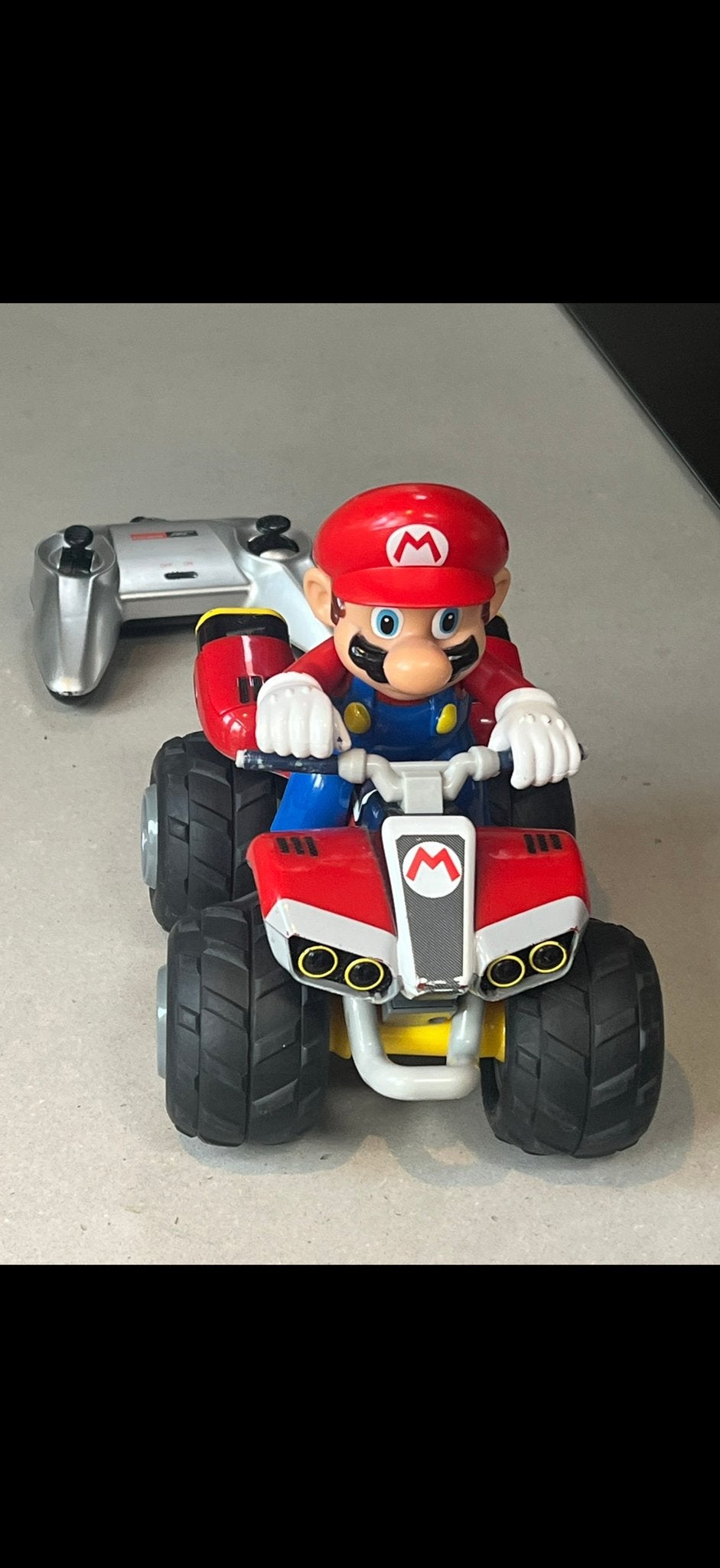 Carrera RC Mario Kart Quad - Mario, Gebruikt, Auto offroad, RTR (Ready to Run), Overige schalen