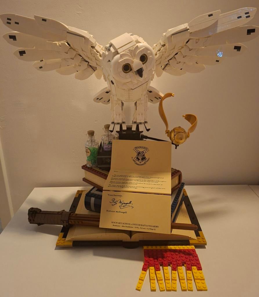 LEGO Harry Potter Hedwig met Zweinstein Brief (76391), Lego, Harry Potter, Ophalen of Verzenden, Zo goed als nieuw
