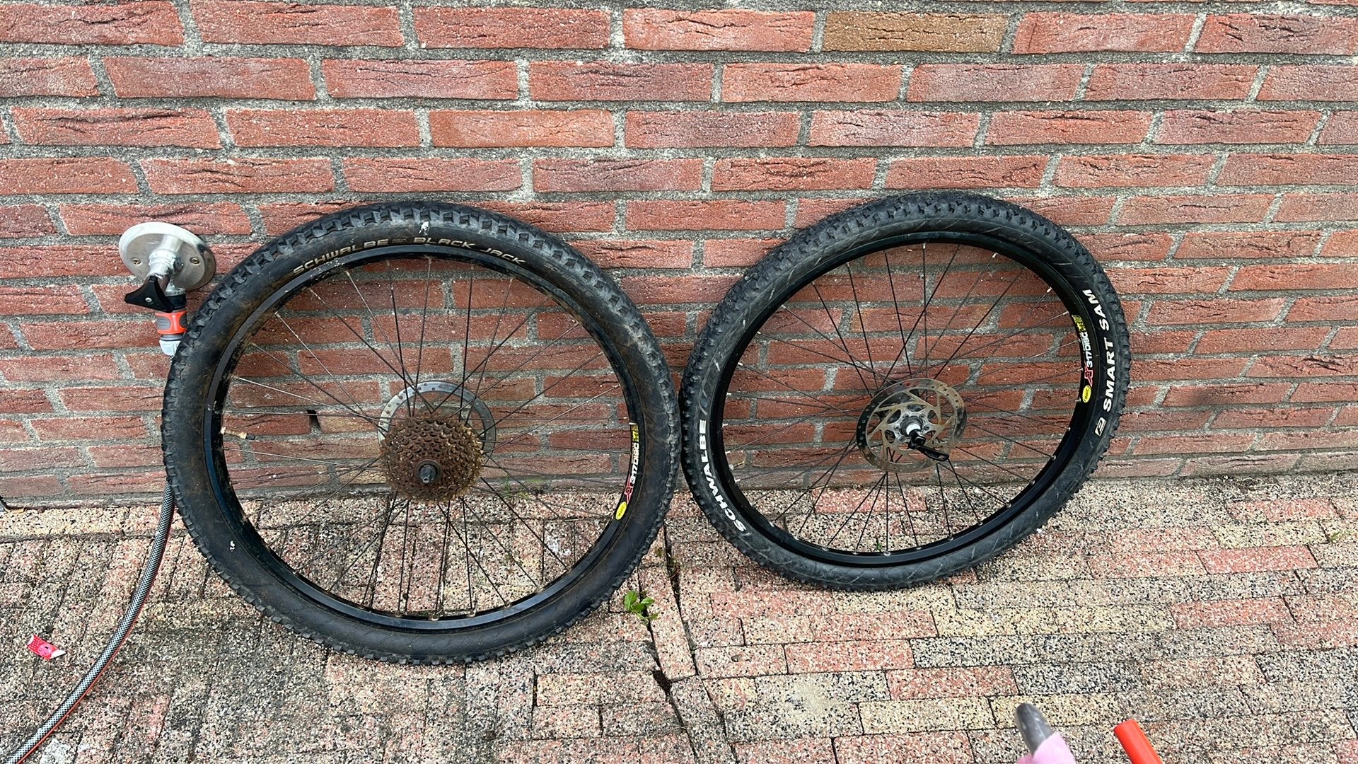 26 inch mtb wielen Mavic, Fietsen en Brommers, Fietsonderdelen, Ophalen, Gebruikt, Mountainbike, Wiel