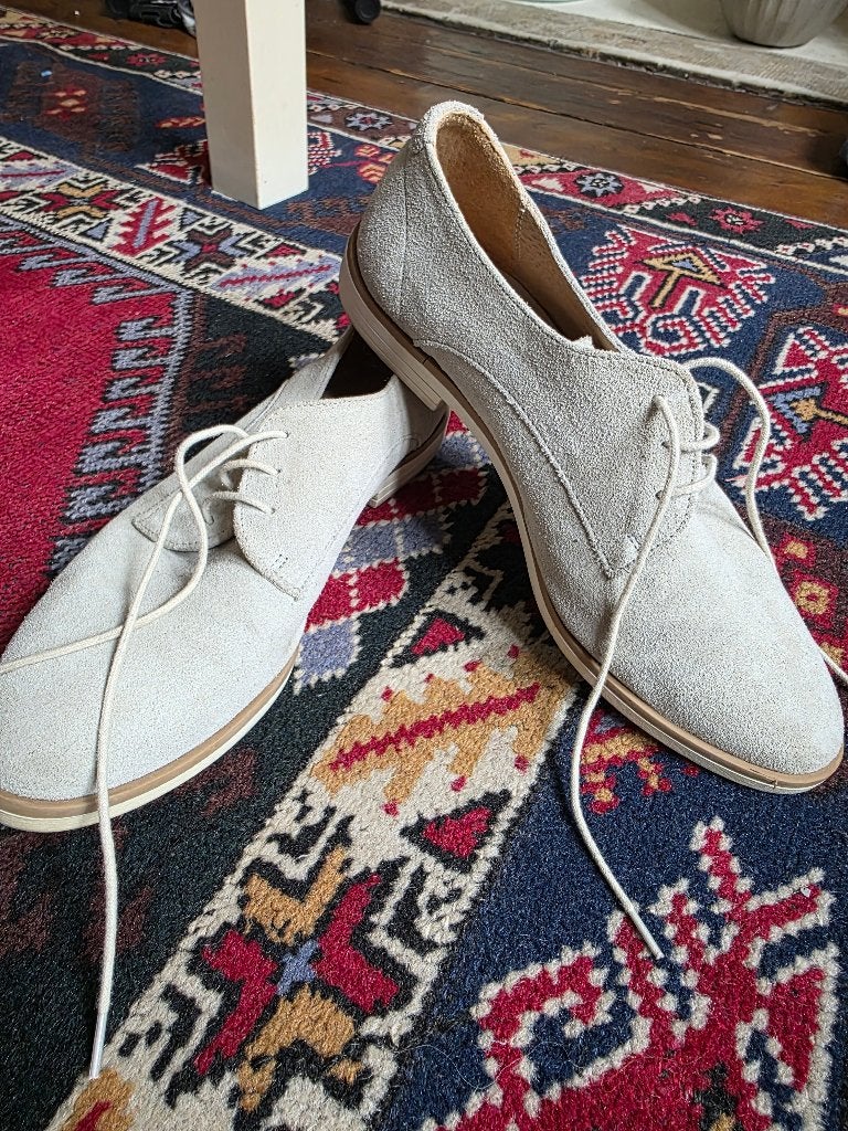Nette dames schoenen 37, Zo goed als nieuw, Grijs, Van dalen, Sandalen of Muiltjes