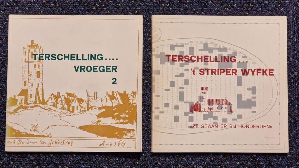 2x Stichting Ons Schellingerland - Terschelling..., Ophalen of Verzenden, Zo goed als nieuw