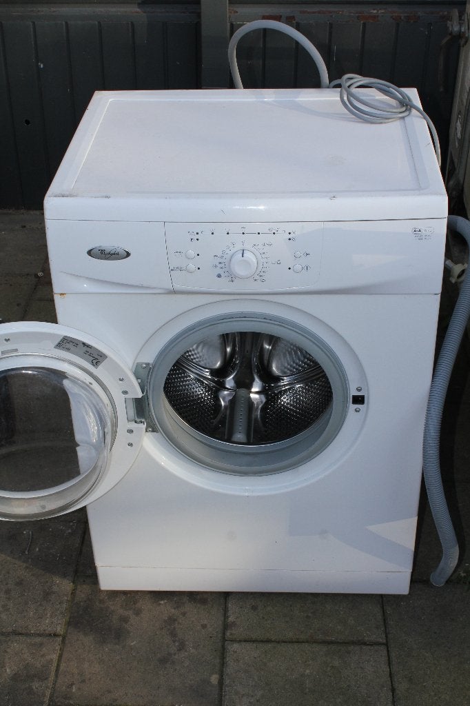 wasmachine whirlpool, Ophalen, 1200 tot 1600 toeren, Gebruikt, 10 kg of meer