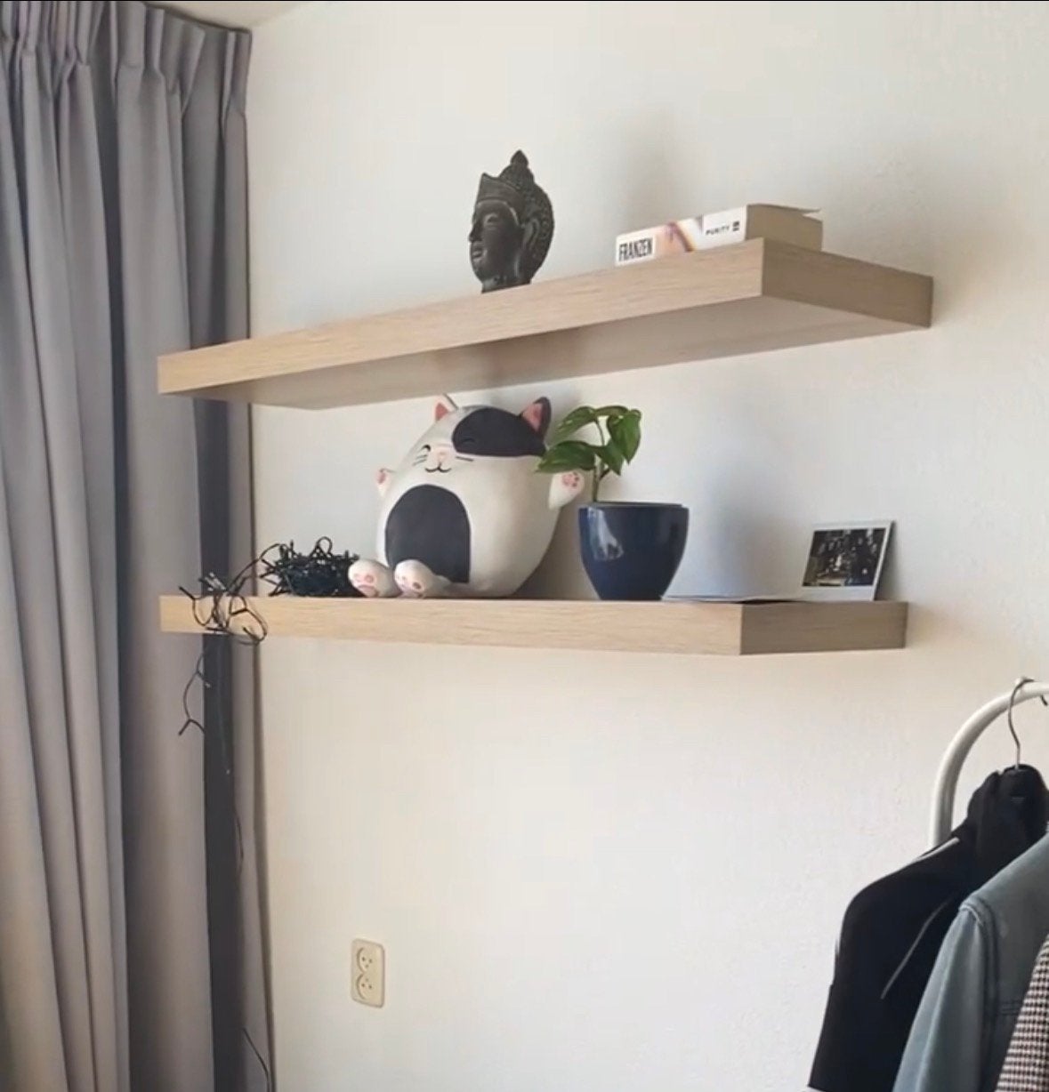 IKEA wandplank x2, Ophalen, Zo goed als nieuw
