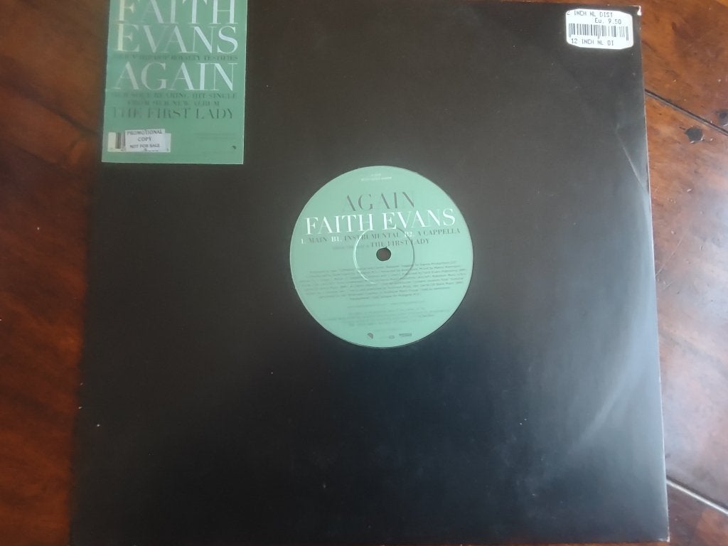 Maxi single - Faith Evans - Again, Ophalen of Verzenden, Zo goed als nieuw, R&B en Soul