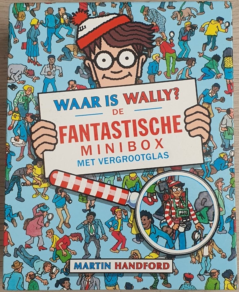 Waar is Wally De fantastische minibox met vergrootglas, Boeken, Ophalen of Verzenden, Zo goed als nieuw, Fictie algemeen