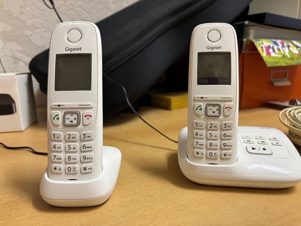 Draadloze Dect telefoon, Gigaset A415, Ophalen, Gebruikt, 2 handsets