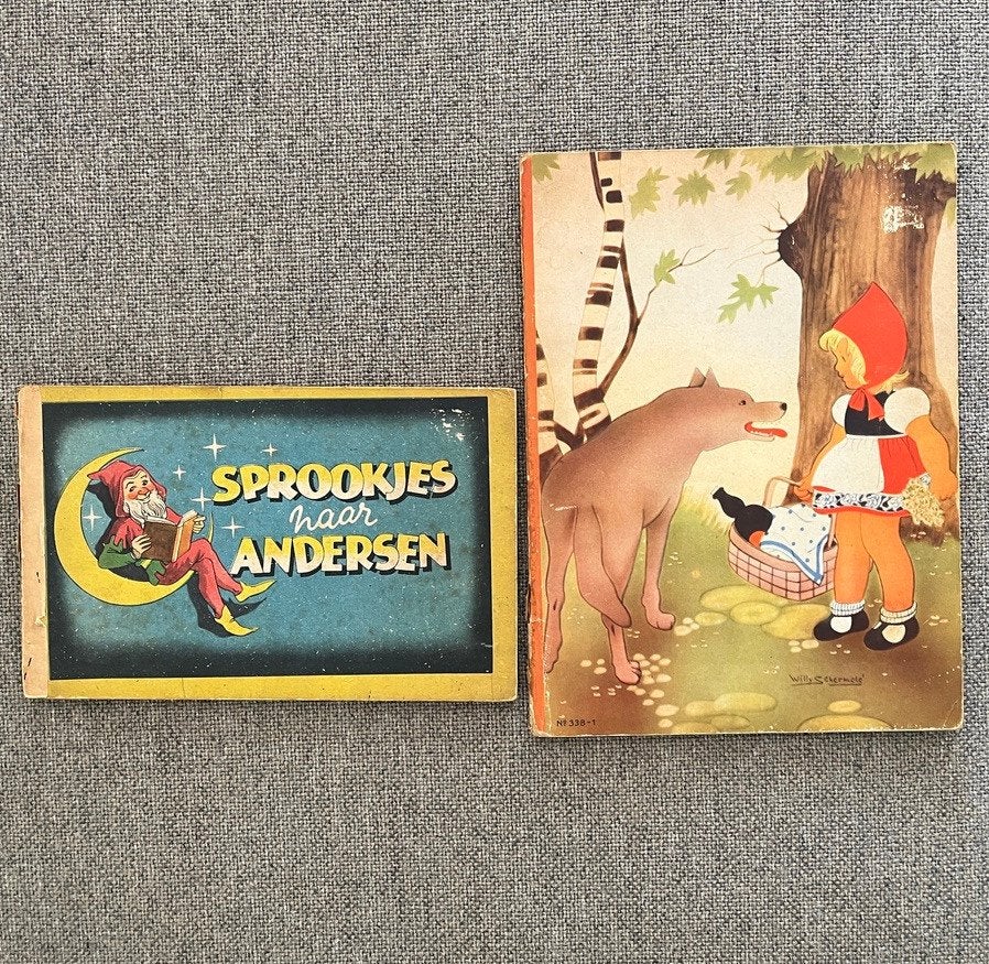 Oude sprookjesboeken, Ophalen of Verzenden, Gelezen