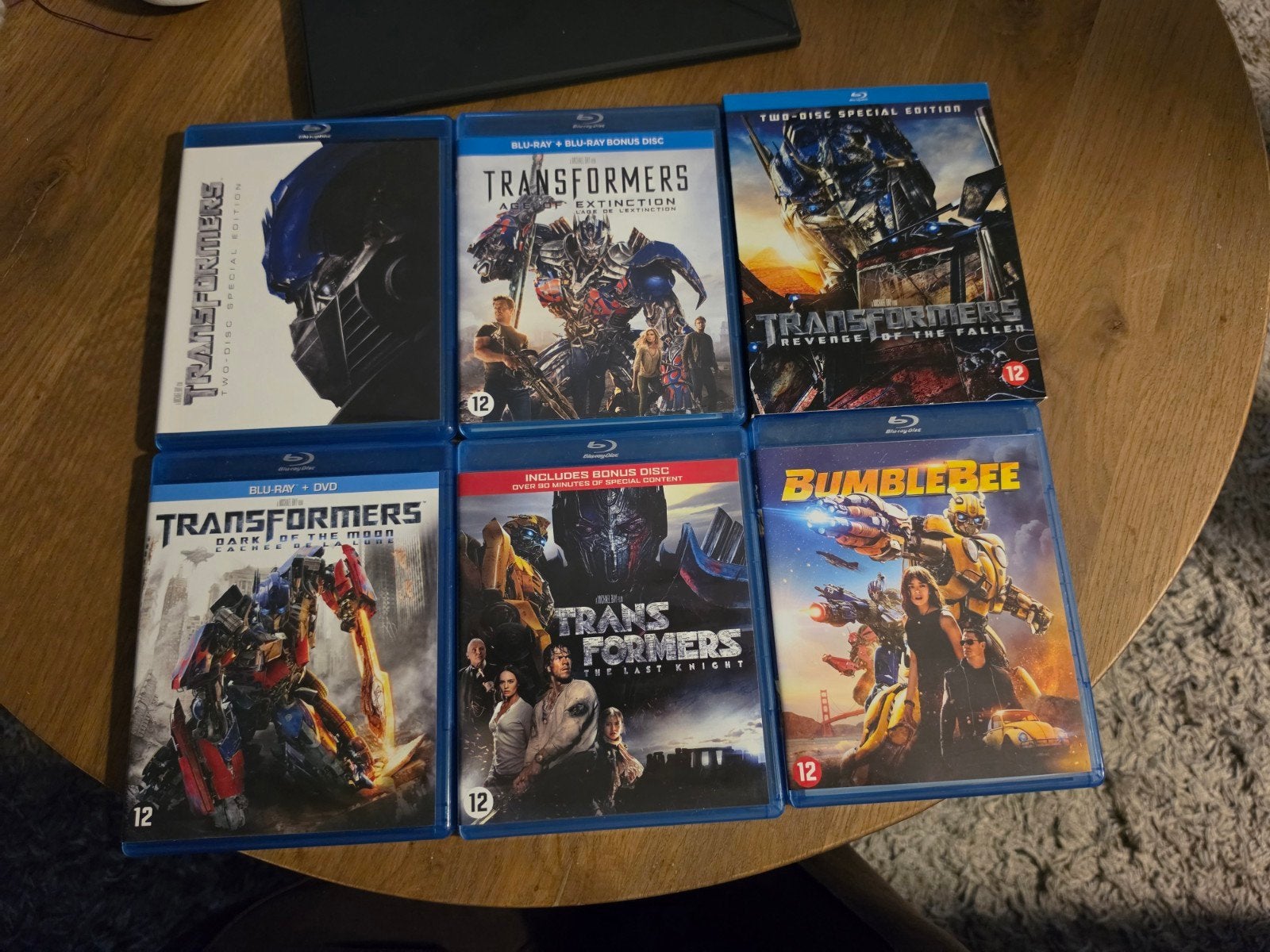 Transformers Blu-ray Collectie - 6 Films, Cd's en Dvd's, Engels, Boxset, Nederlands, Science Fiction en Fantasy
