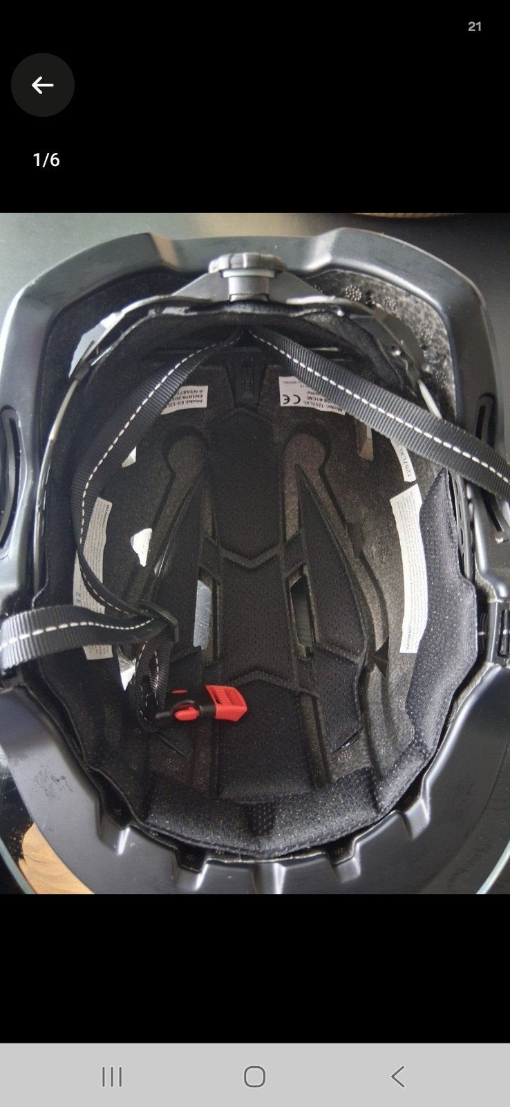 helm snorscooter of e-bike, Ophalen, Zo goed als nieuw