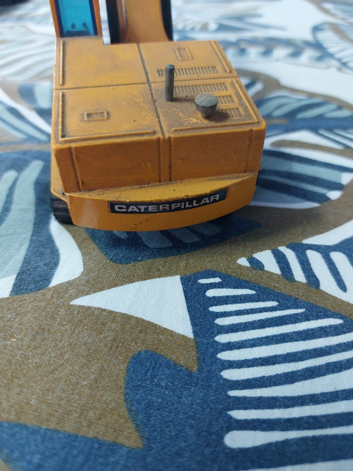 Caterpillar Graafmachine Model - Geel Speelgoed, Ophalen of Verzenden, Gebruikt