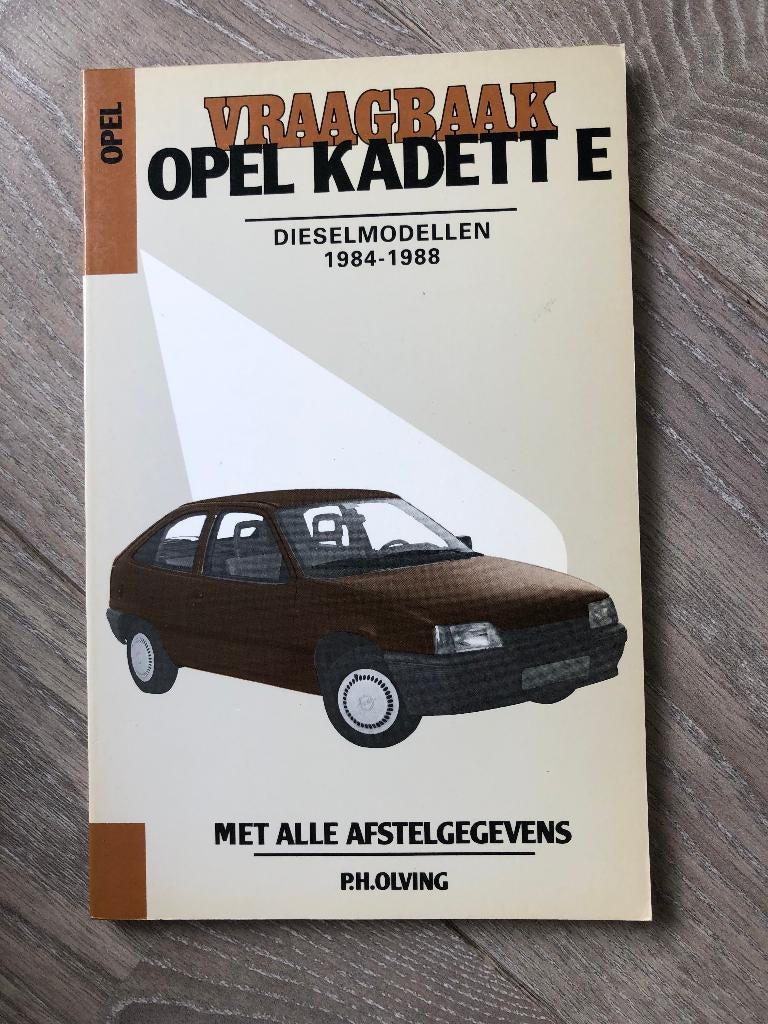 Vraagbaak Opel Kadett E Dieselmodellen 1984-1988, Ophalen of Verzenden