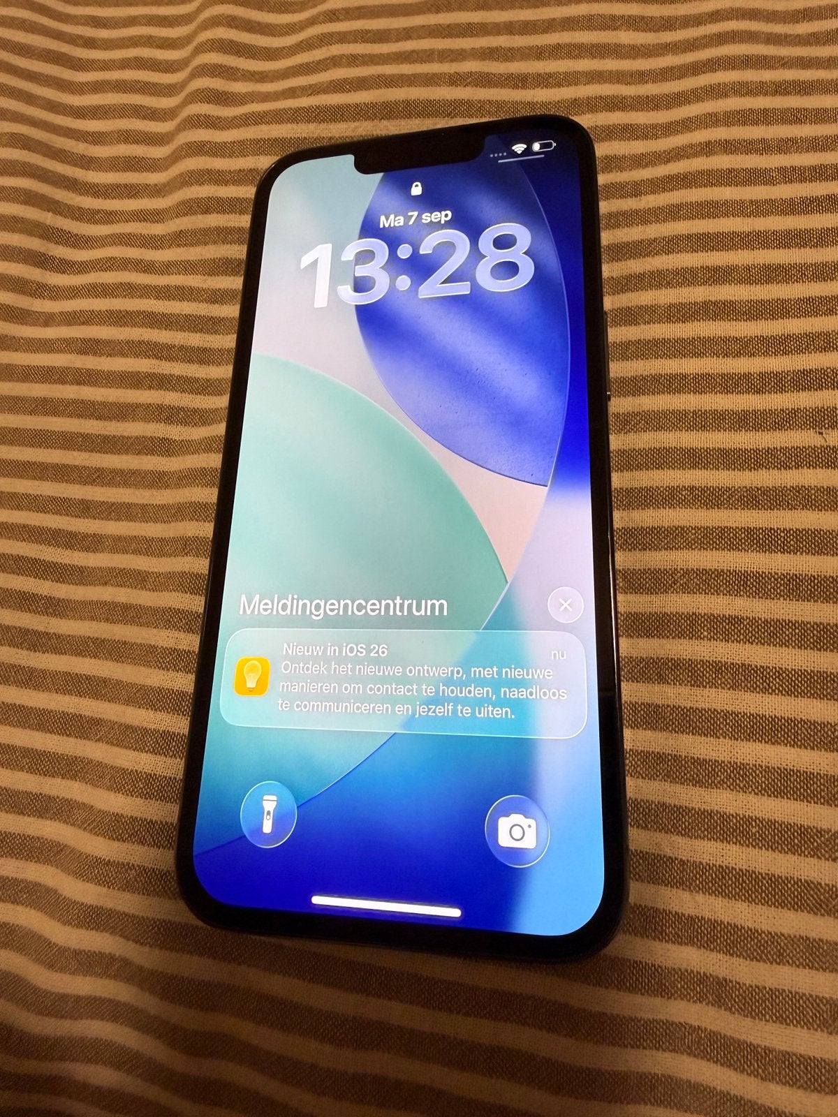 iPhone 13 Pro Blauw 100% Batterij, Telecommunicatie, Mobiele telefoons | Apple iPhone, 128 GB, Blauw, Ophalen of Verzenden, Zo goed als nieuw