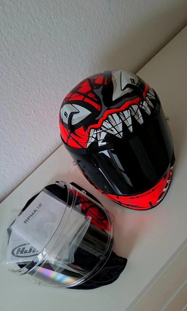 Nieuwe Marvel Venom HJC L, Motoren, Heren, HJC, Ophalen of Verzenden, Integraalhelm