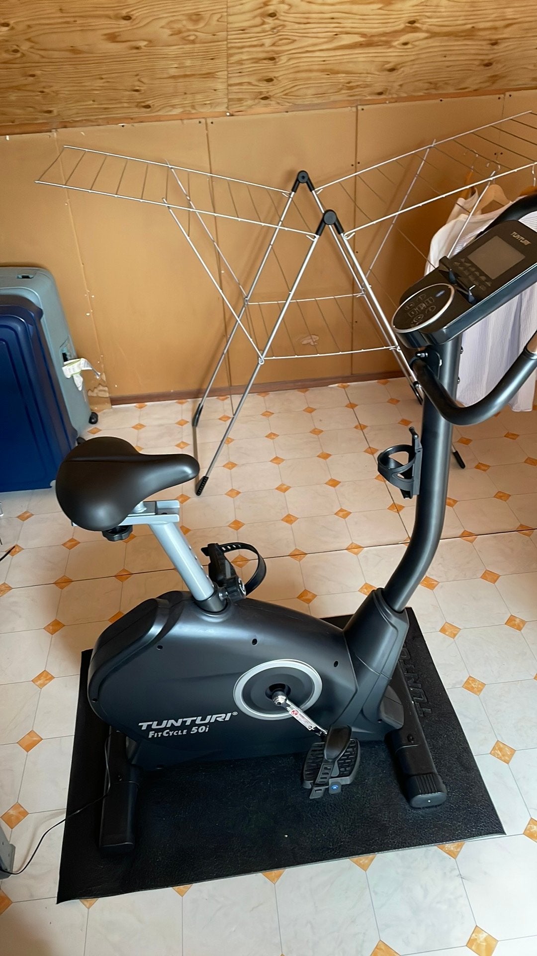Tunturi 50i hometrainer, Sport en Fitness, Fitnessapparatuur, Ophalen, Zo goed als nieuw, Hometrainer