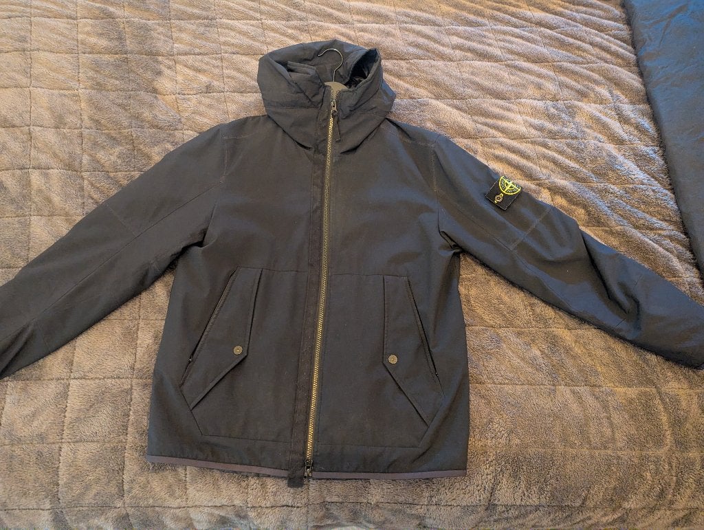 Stone Island Soft Shell-R met PrimaLoft Jas (Zwart), Kleding | Heren, Jassen | Zomer, Ophalen of Verzenden, Zo goed als nieuw