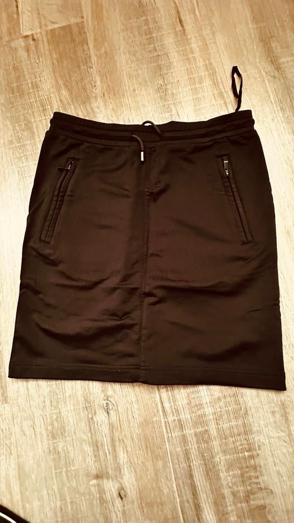 Hugo Boss Zwarte Mini Rok met Ritsen - Maat XS, Zwart, Ophalen of Verzenden, Zo goed als nieuw, Maat 34 (XS) of kleiner
