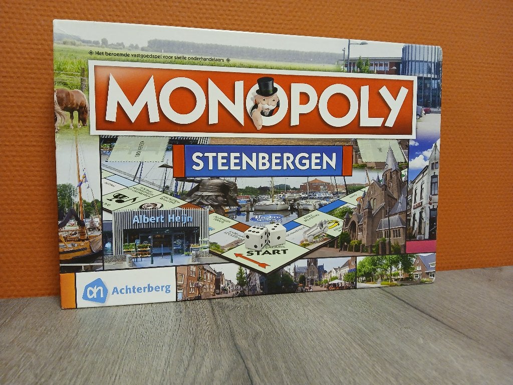 Monopoly Steenbergen, Vijf spelers of meer, Ophalen of Verzenden, Zo goed als nieuw, Hasbro