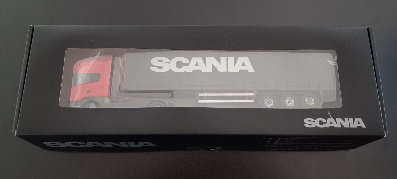 Scania vrachtwagen met trailer 1:50, Ophalen of Verzenden, Zo goed als nieuw, Bus of Vrachtwagen, Overige merken