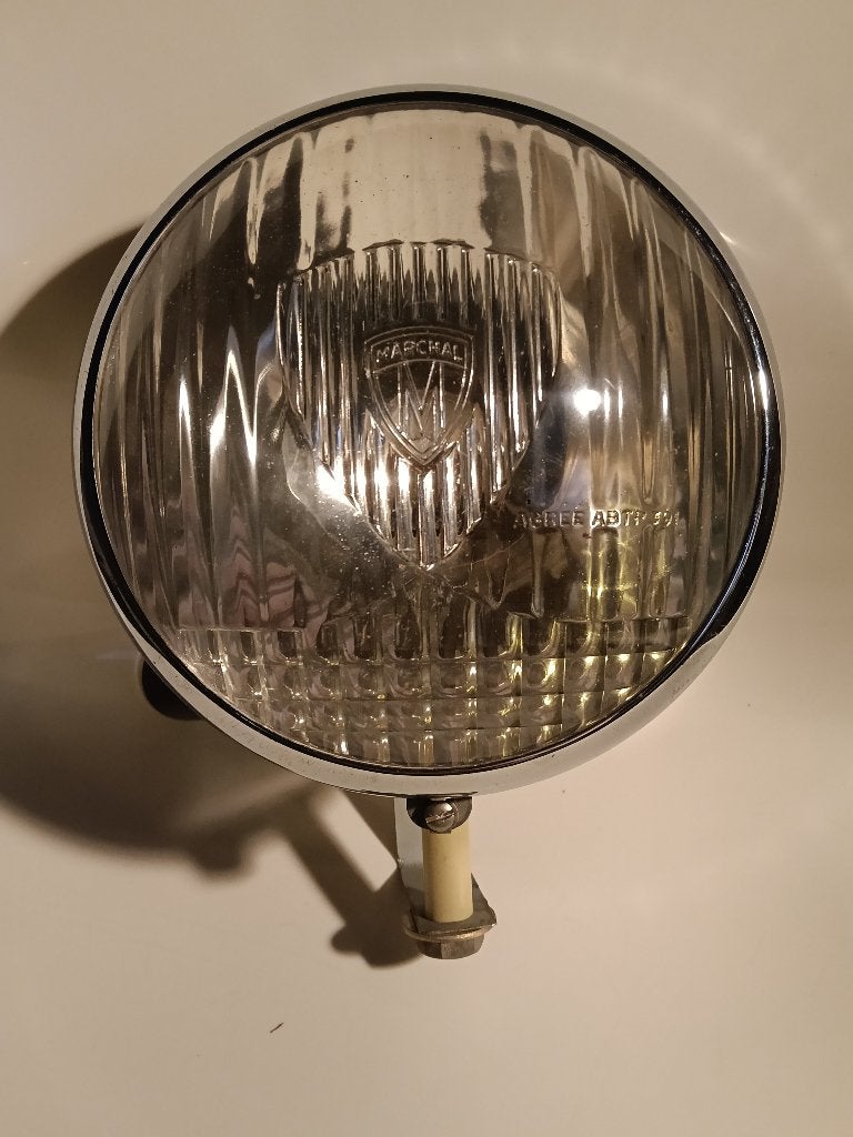 Oude SEV Marchal koplamp /verstraler,Ref. 21027B ca'40 –'50, Ophalen of Verzenden, Gebruikt, Overige automerken