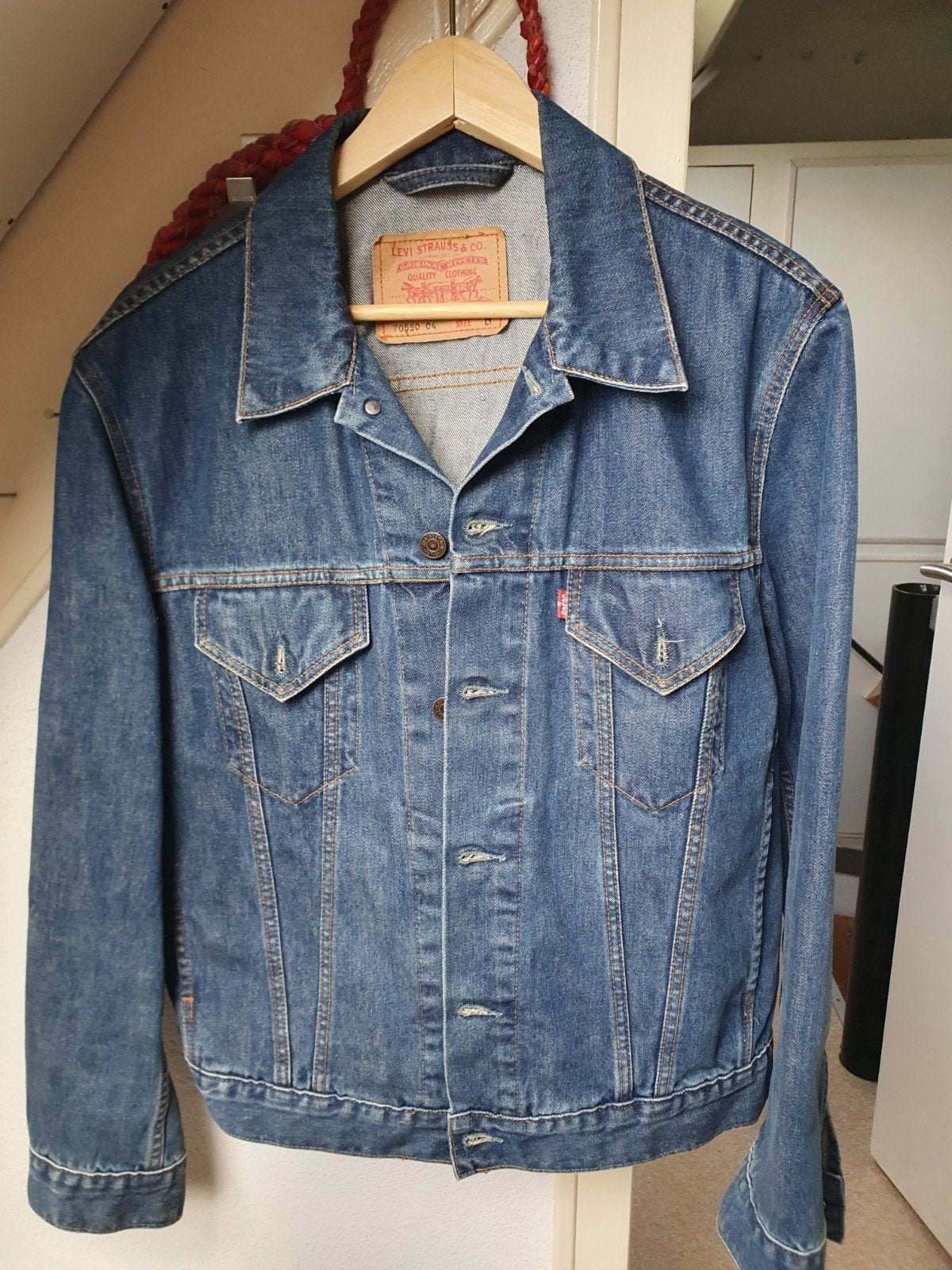 Levi's spijkerjack - Zo goed als nieuw, Levi's, Ophalen of Verzenden, Zo goed als nieuw, Maat 48/50 (M)