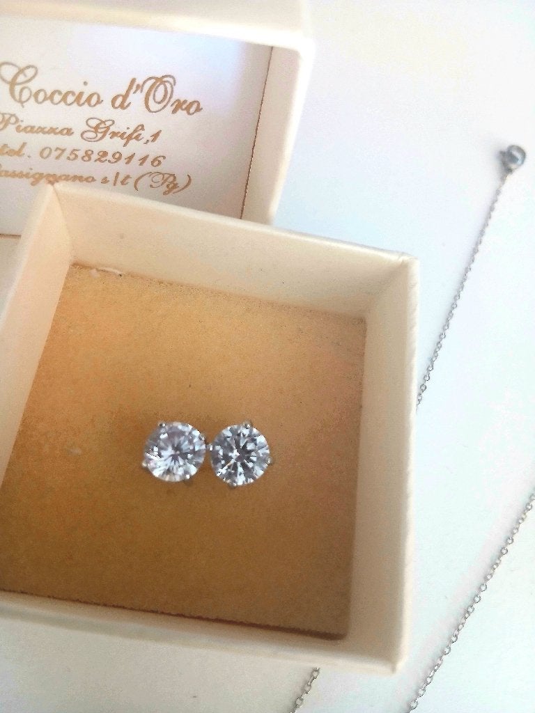 Zilveren sieradenset van Coccio D'oro (oorbellen en ketting), Ophalen, Zilver