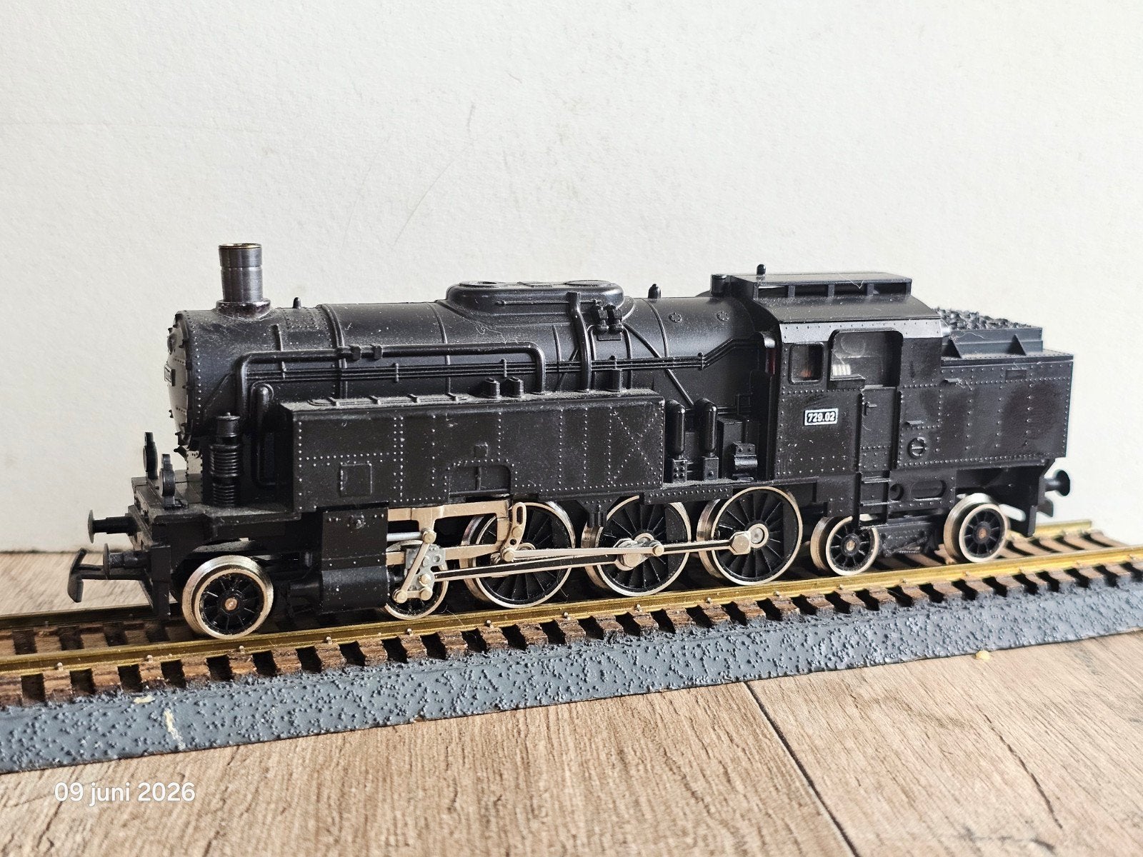 Modeltrein Kleinbahn OBB Oostenrij BR-720-02 Stoomlocomotief, Ophalen of Verzenden, Gelijkstroom, Locomotief