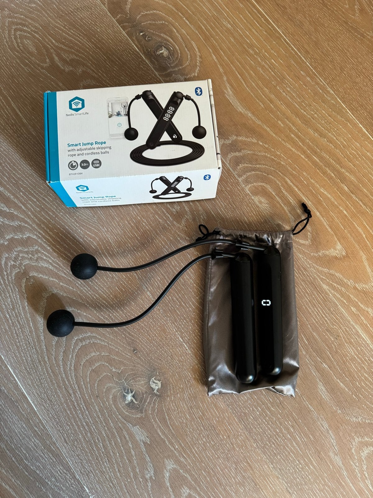 Nieuw Elektrisch Smart Springtouw met App en Cordless Balls, Ophalen of Verzenden, Sport-springtouw, Nieuw