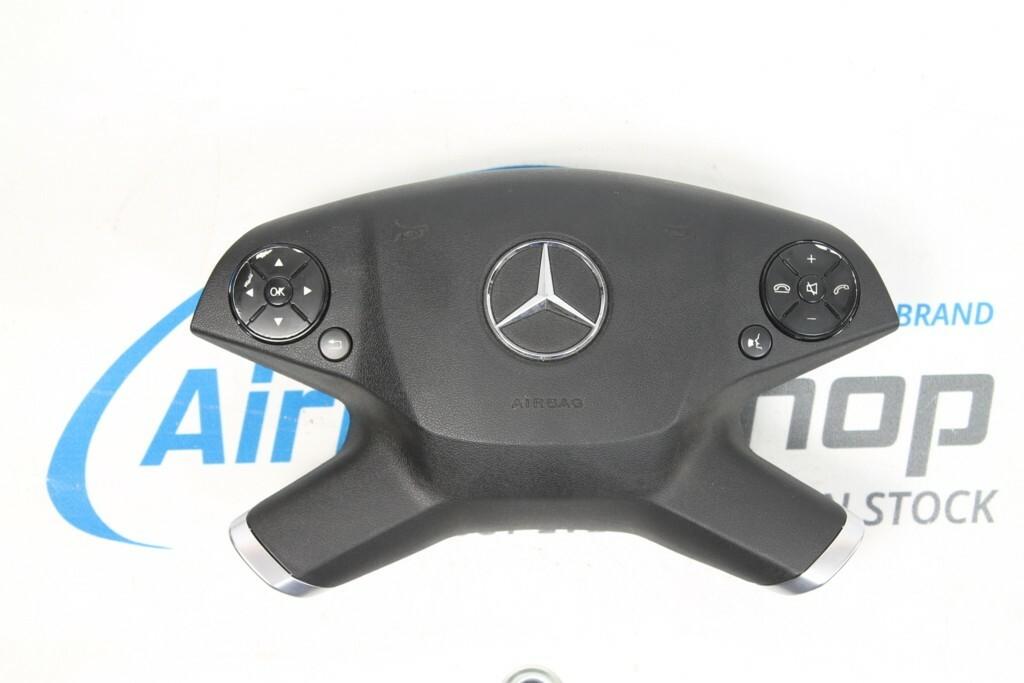 Airbag set - Dashboard grijs 3 spaak Mercedes C klasse W204