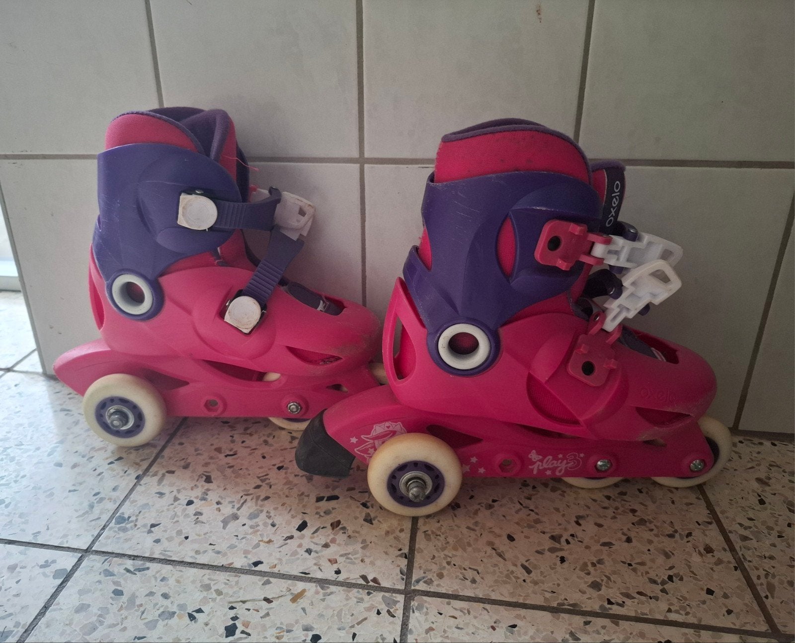 skeelers oxelo maat 28-30, Kinderen en Baby's, Ophalen, Verstelbaar, Gebruikt, Kinderen