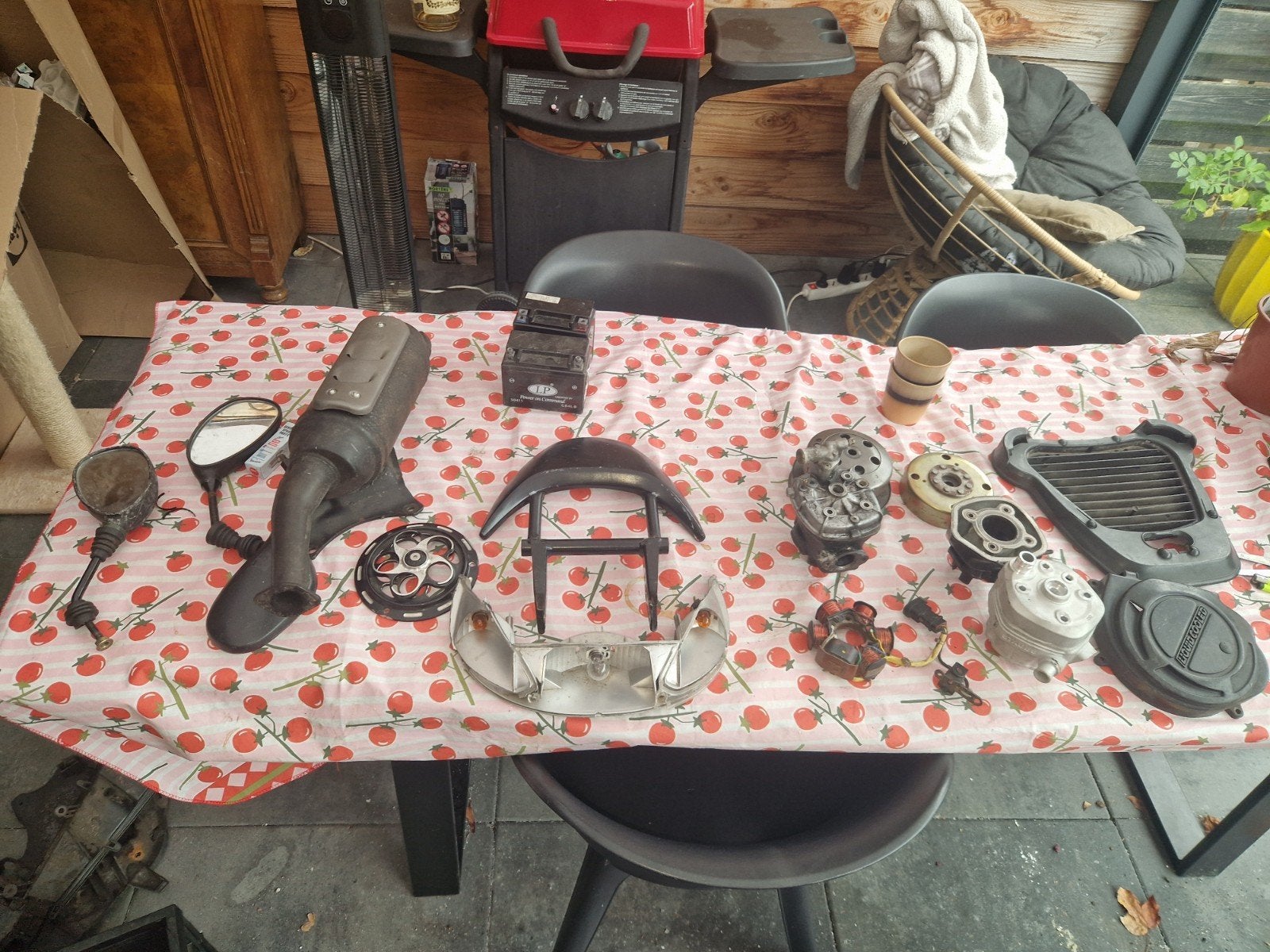 diverse onderdelen peugeot/gilera runner, Ophalen, Piaggio