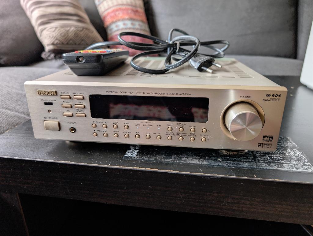 Denon AVR-F100 (werkt niet), Audio, Tv en Foto, Ophalen, Gebruikt, Denon, Minder dan 60 watt