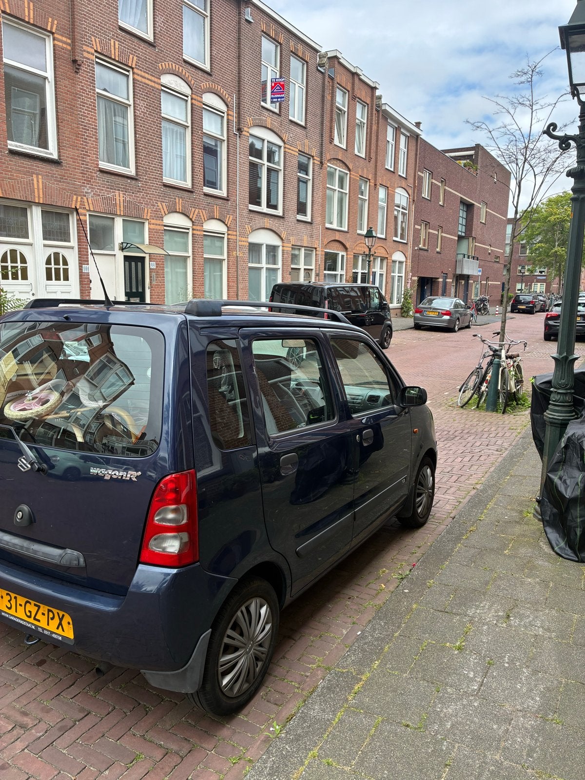 Suzuki Wagon R+ 1.3 AUT 2001 Blauw, 40 €/maand, 4 cilinders, 905 kg, 76 pk