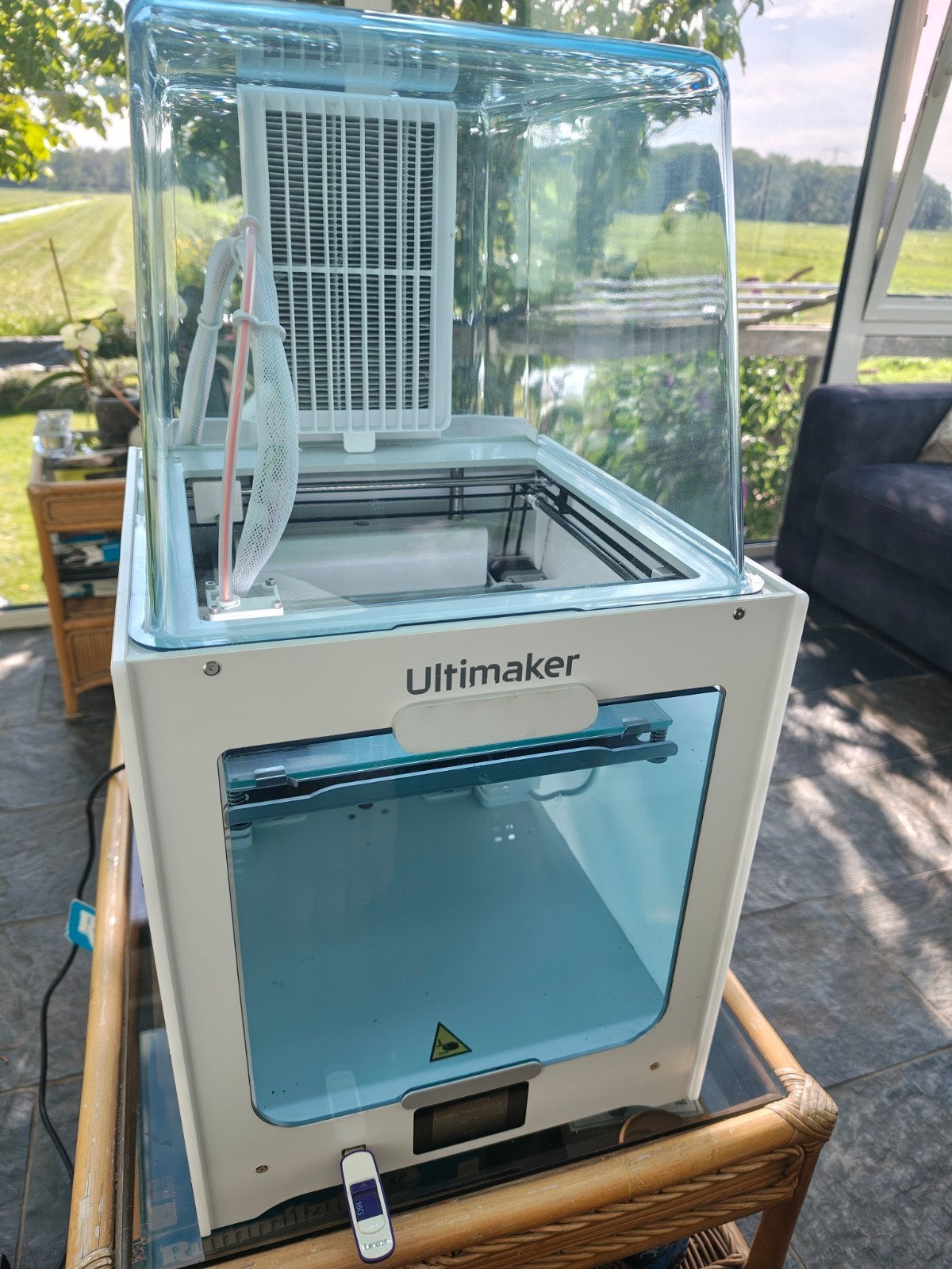 Ultimaker 2+ Connect 3D printer met Air Manager, Computers en Software, 3D Printers, Ingebouwde Wi-Fi, Ultimaker, Ophalen of Verzenden